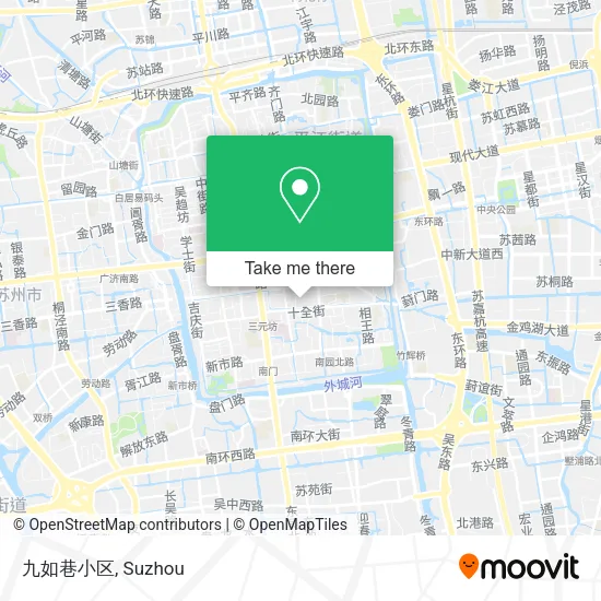 九如巷小区 map