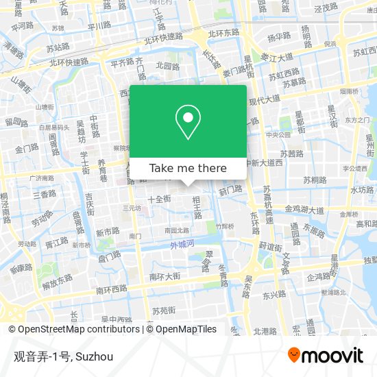 观音弄-1号 map