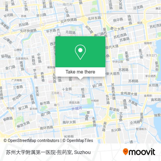 苏州大学附属第一医院-煎药室 map