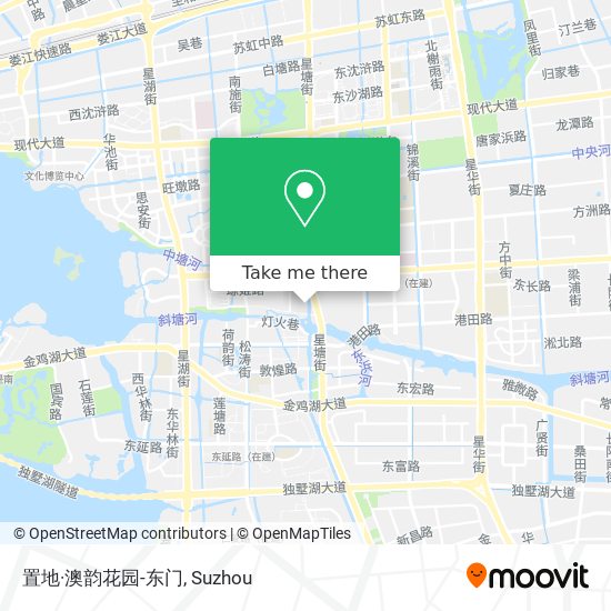 置地·澳韵花园-东门 map
