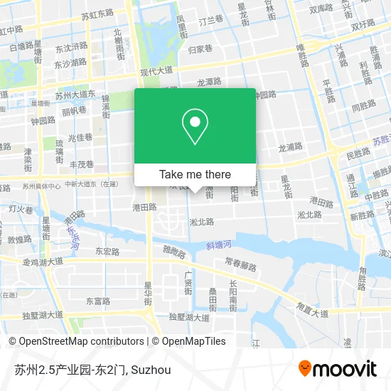 苏州2.5产业园-东2门 map