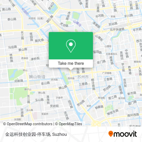 金远科技创业园-停车场 map