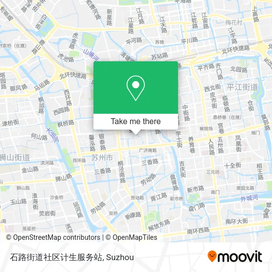 石路街道社区计生服务站 map