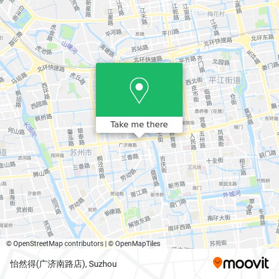 怡然得(广济南路店) map