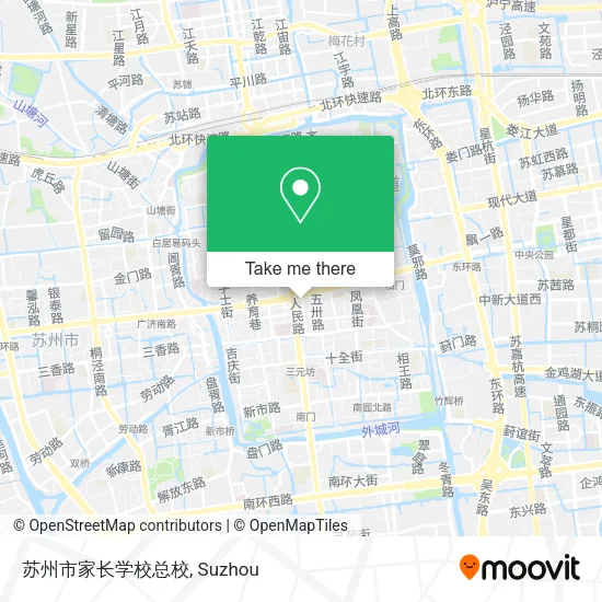 苏州市家长学校总校 map