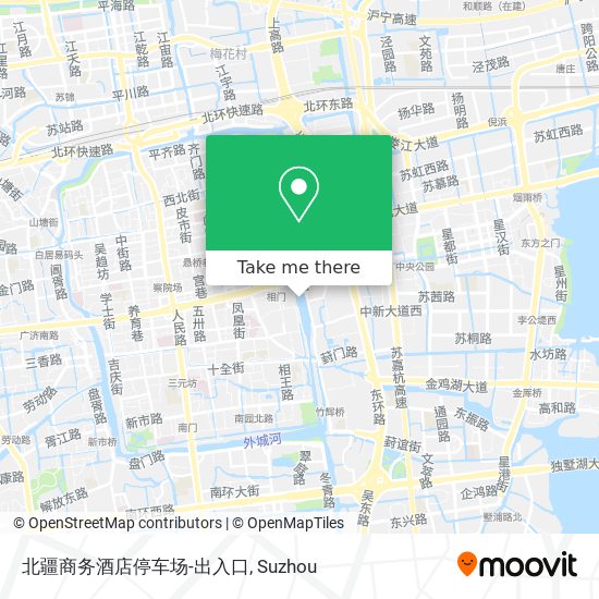 北疆商务酒店停车场-出入口 map
