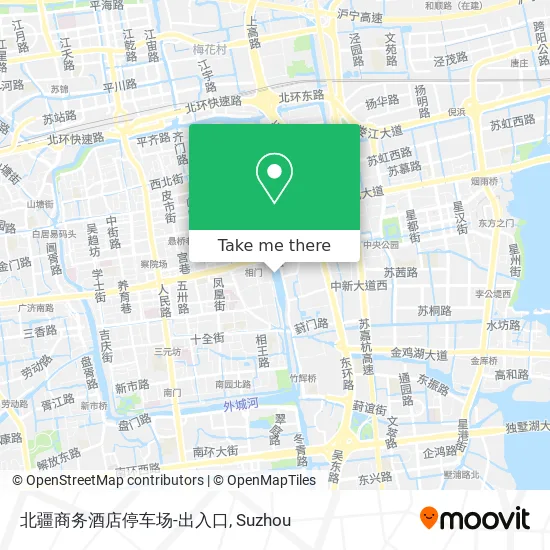 北疆商务酒店停车场-出入口 map