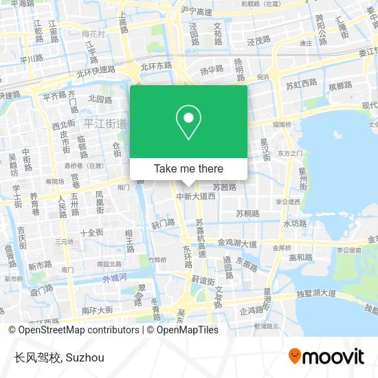 长风驾校 map