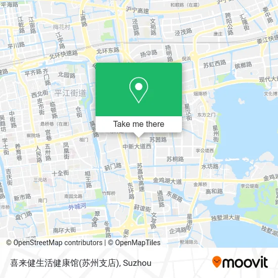 喜来健生活健康馆(苏州支店) map
