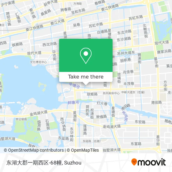 东湖大郡一期西区-68幢 map