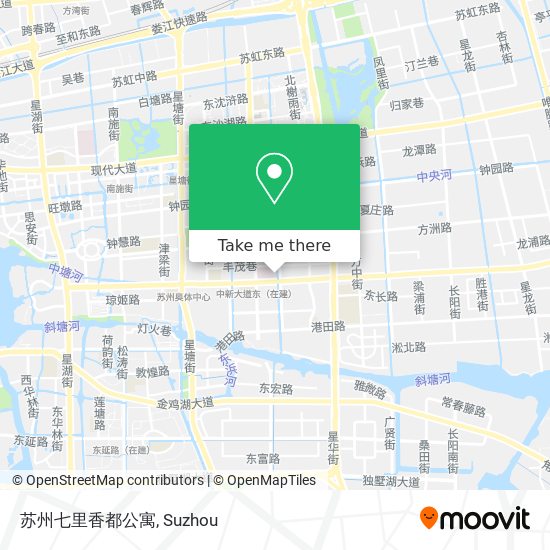 苏州七里香都公寓 map