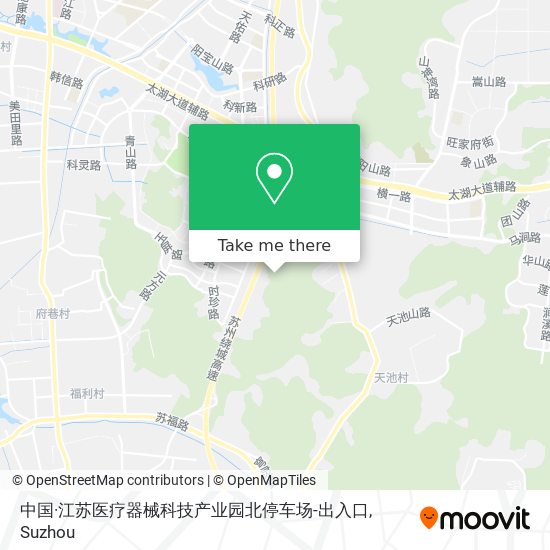 中国·江苏医疗器械科技产业园北停车场-出入口 map