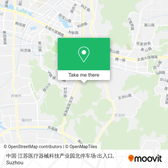 中国·江苏医疗器械科技产业园北停车场-出入口 map
