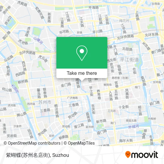 紫蝴蝶(苏州名店街) map
