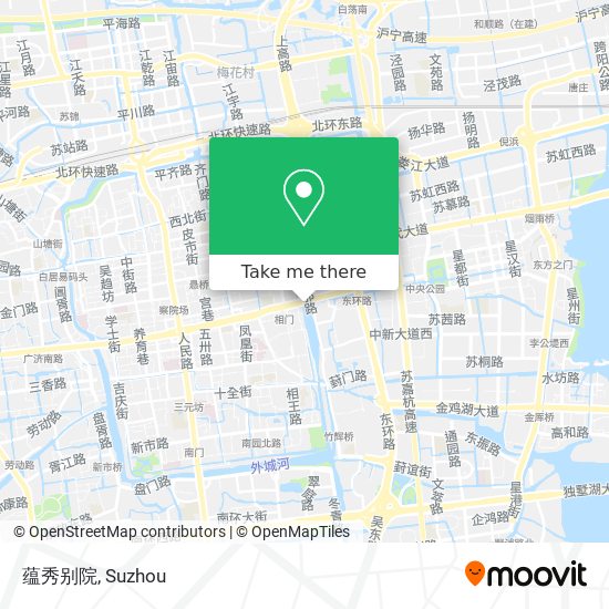 蕴秀别院 map