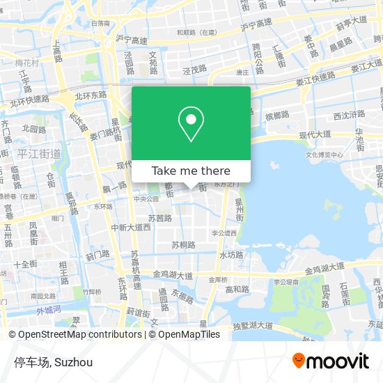 停车场 map