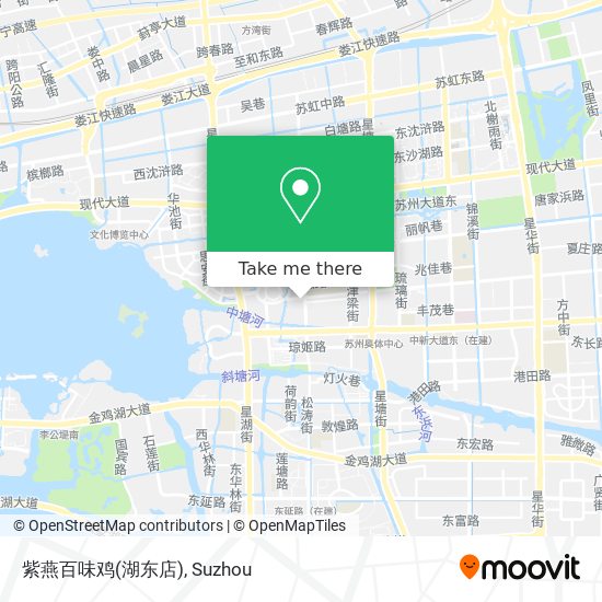 紫燕百味鸡(湖东店) map
