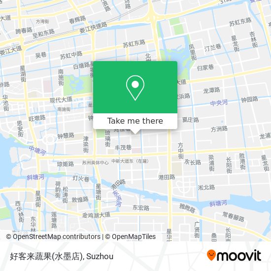 好客来蔬果(水墨店) map