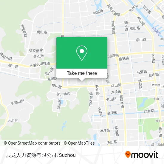 辰龙人力资源有限公司 map