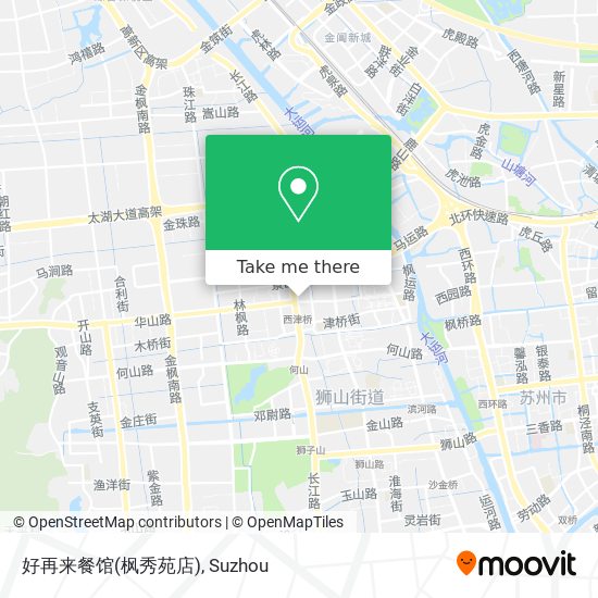 好再来餐馆(枫秀苑店) map