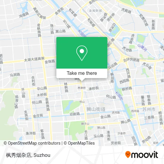 枫秀烟杂店 map