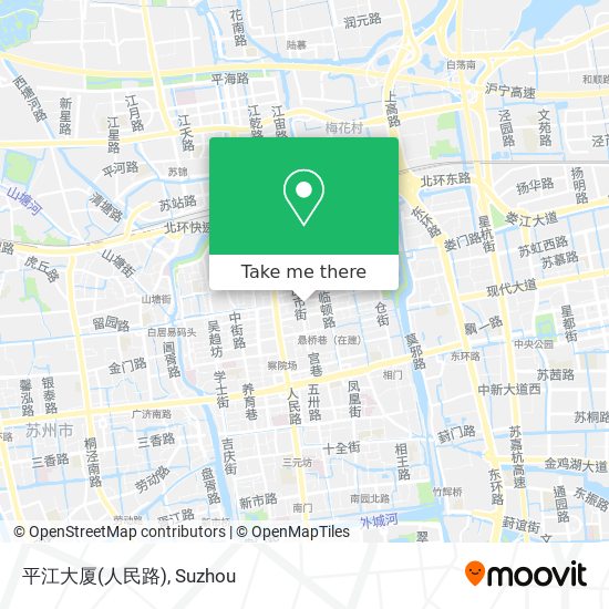 平江大厦(人民路) map