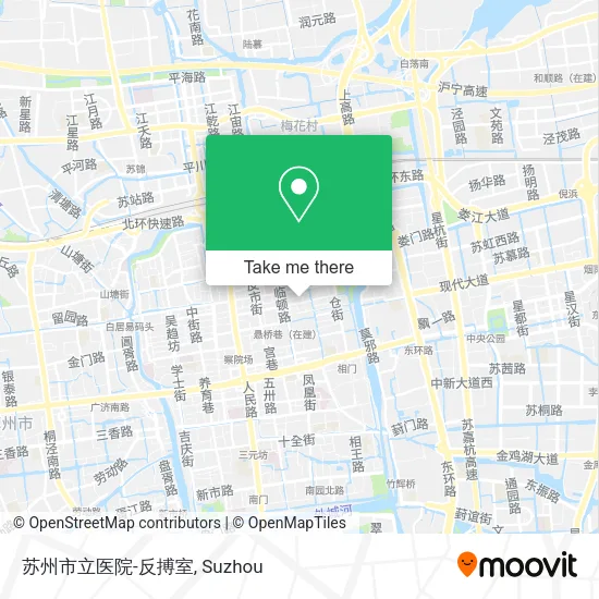 苏州市立医院-反搏室 map