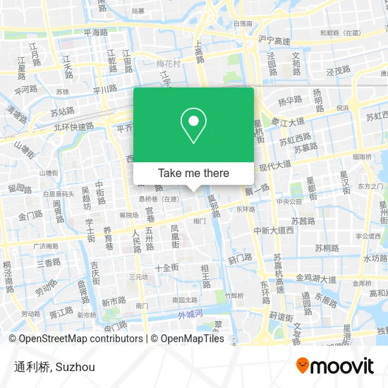 通利桥 map