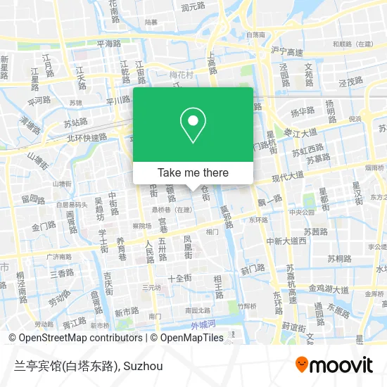 兰亭宾馆(白塔东路) map