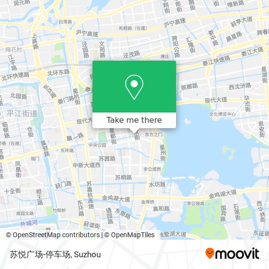 苏悦广场-停车场 map