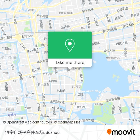 恒宇广场-A座停车场 map