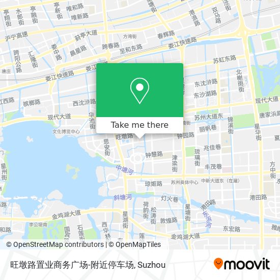 旺墩路置业商务广场-附近停车场 map
