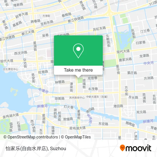 怡家乐(自由水岸店) map