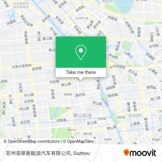 苏州翡翠新能源汽车有限公司 map