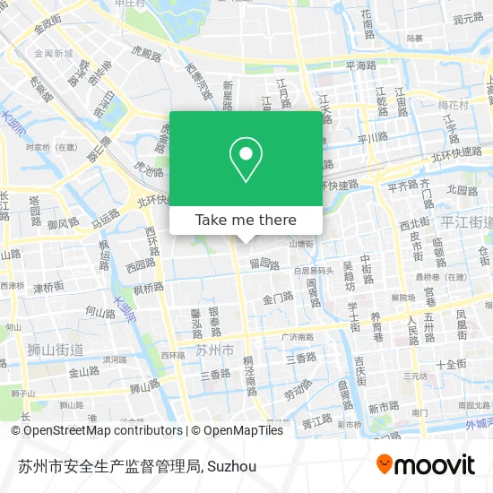 苏州市安全生产监督管理局 map