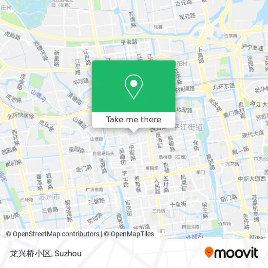 龙兴桥小区 map