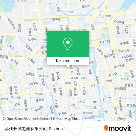 苏州长城电器有限公司 map
