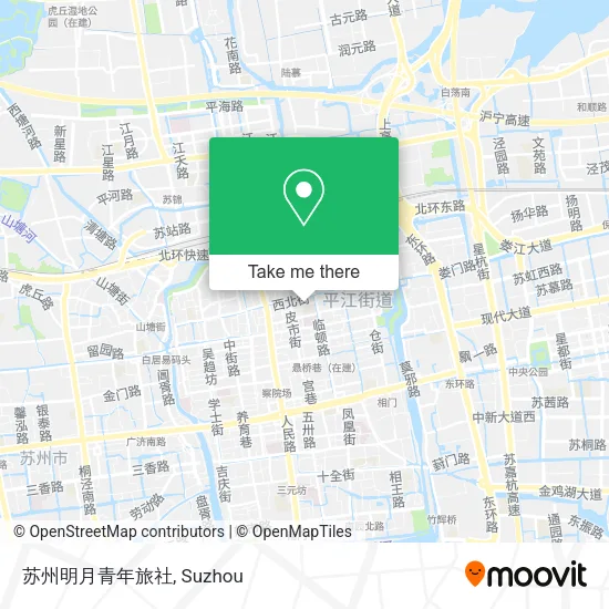 苏州明月青年旅社 map