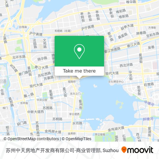 苏州中天房地产开发商有限公司-商业管理部 map