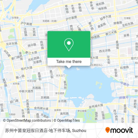 苏州中茵皇冠假日酒店-地下停车场 map