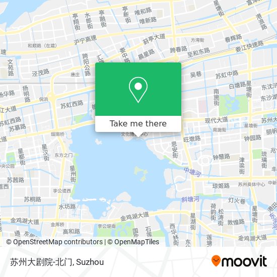 苏州大剧院-北门 map