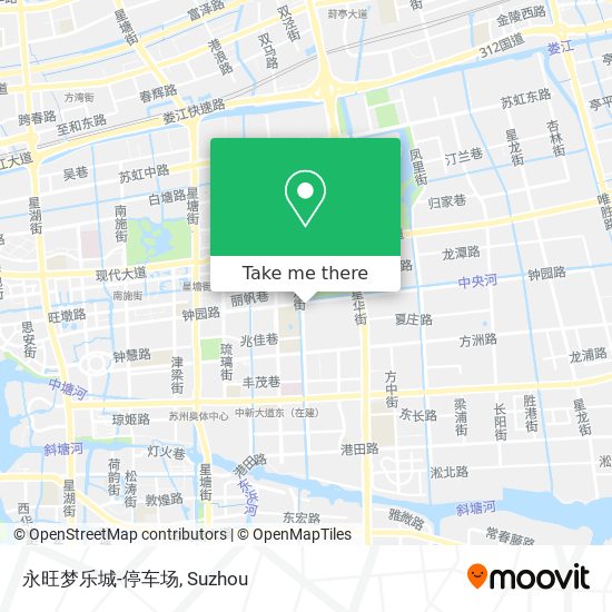 永旺梦乐城-停车场 map