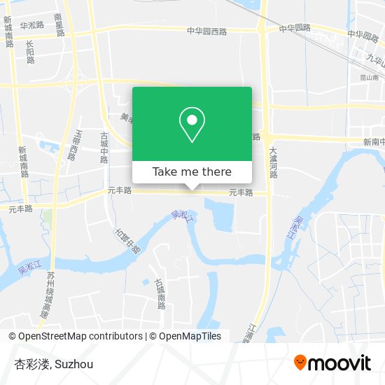 杏彩溇 map