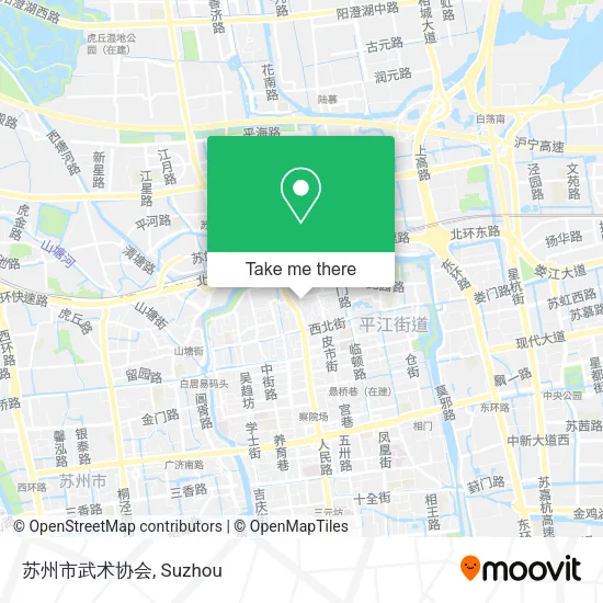 苏州市武术协会 map