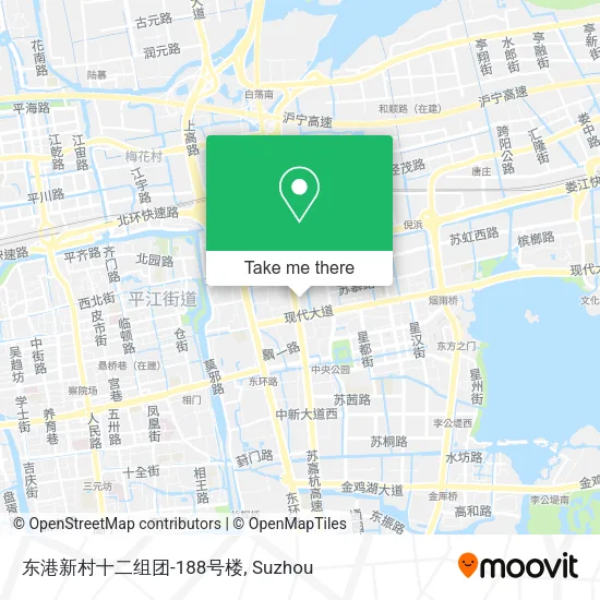 东港新村十二组团-188号楼 map
