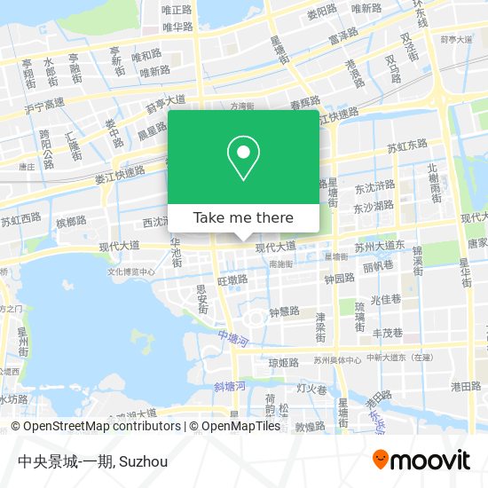 中央景城-一期 map