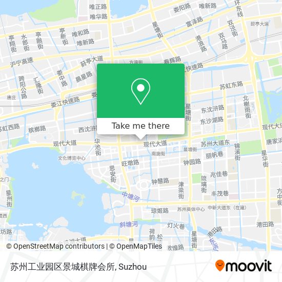 苏州工业园区景城棋牌会所 map