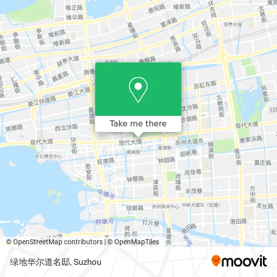 绿地华尔道名邸 map