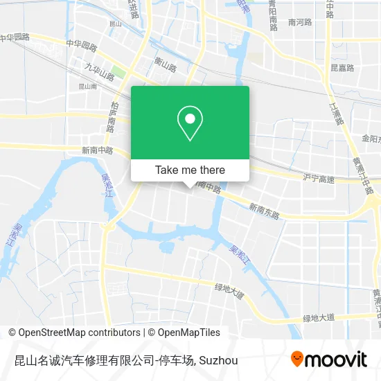 昆山名诚汽车修理有限公司-停车场 map