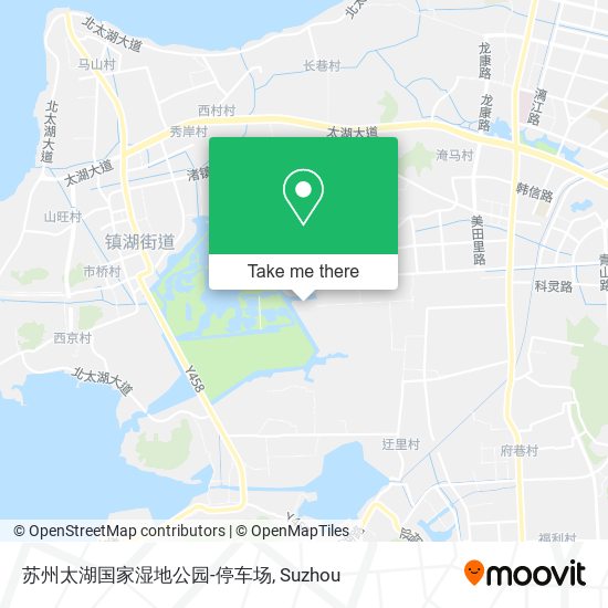苏州太湖国家湿地公园-停车场 map